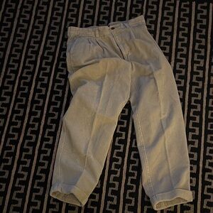 Vintage GAP Men's Corduroy Pants - Soft Cream